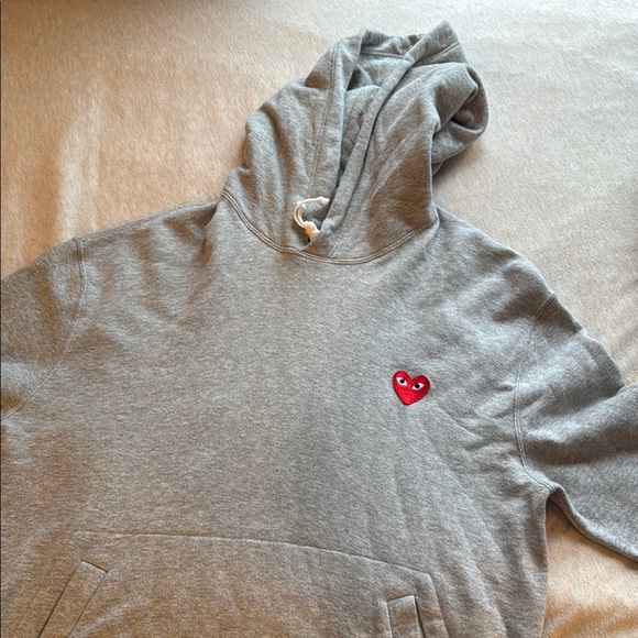 Comme des Garcons PLAY Other - Comme des Garcons PLAY Gray Hoodie